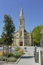 Church of Audenge in France Royalty Free Stock Photo